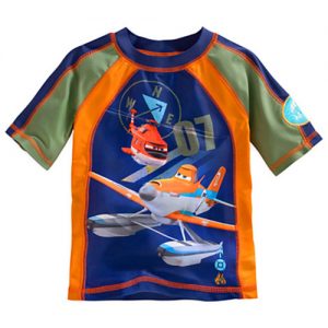 ชุดว่ายน้ำเด็กผู้ชาย Plane Dusnty Crophopper and Blad Rash Guard for Boy ของแท้ พร้อมส่ง