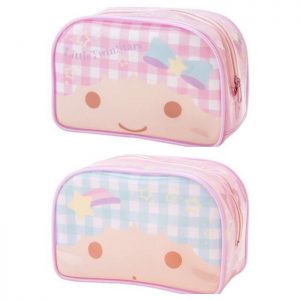 กระเป๋าใส่เครื่องสำอางค์ Sanrio ลาย Little Twin ของแท้ จากญี่ปุ่น