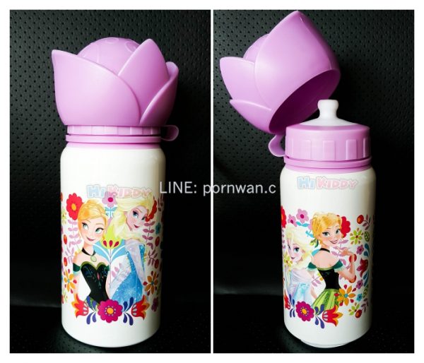 ขวดน้ำ Anna and Elsa Aluminum Water Bottle ของแท้ 100% จาก Disney Store อเมริกา พร้อมส่ง