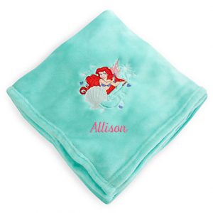 ผ้าห่มนุ่ม Ariel Fleece Throw ของแท้จาก Disney Store อเมริกา