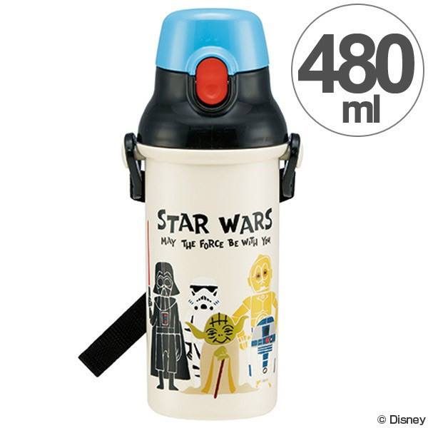 H2175 กระติกน้ำยกดื่ม มีสายสะพาย Star Wars จากญี่ปุ่น