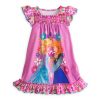 H1107 ชุดนอนเด็ก ชุดนอนเด็ก Anna and Elsa Nightshirt for Girls ของแท้ พร้อมส่ง