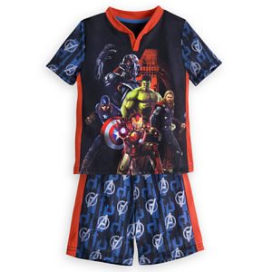 H1129 ชุดนอนเด็ก Marvel's Avengers: Age of Ultron Short Sleep Set for Boys ของแท้ พร้อมส่ง