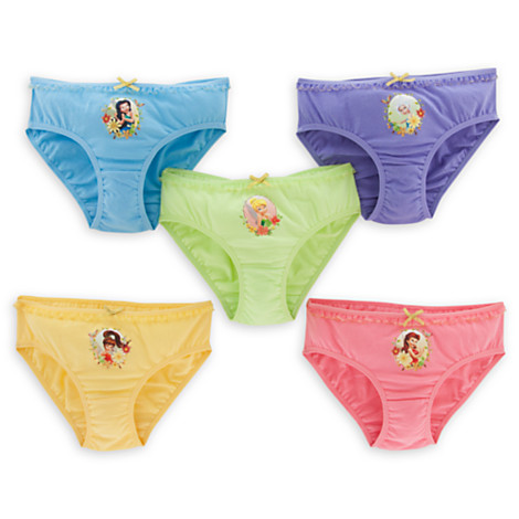 SOLD OUT] H1206 กางเกงในเด็ก Disney Fairies Underwear Set — 5-Pc