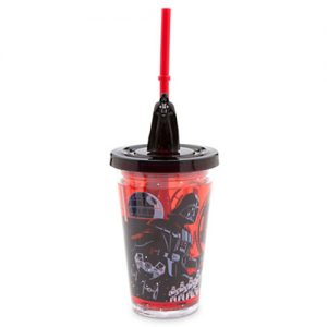 H2213 แก้วน้ำหลอดดูด Darth Vader Tumbler with Straw