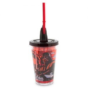 H2213 แก้วน้ำหลอดดูด Darth Vader Tumbler with Straw