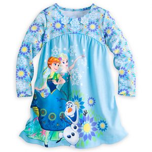 H1135 ชุดนอนเด็ก Frozen Nightshirt for Girls ของแท้ พร้อมส่ง