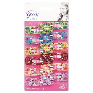 H6502 กิ๊บติดผมเด็ก Goody Girl Snap Clips Flowers ของแท้ พร้อมส่ง