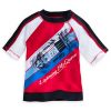 H1323 เสื้อว่ายน้ำเด็ก Car: Lightning McQueen Rash Guard for Boys ของแท้ พร้อมส่ง