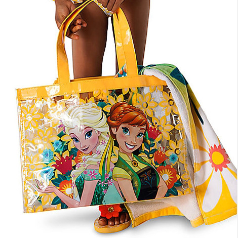 H3207 กระเป๋าใส่ชุดว่ายน้ำเด็ก Frozen Fever Swim Bag ของแท้ พร้อมส่ง