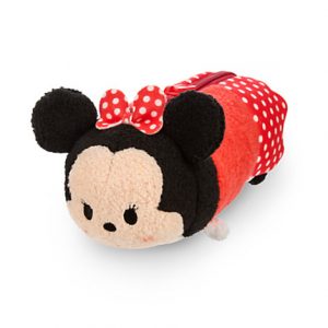 H5205 กระเป๋าใส่ดินสอ Disney - Minnie Mouse ''Tsum Tsum'' Plush Pencil Case - 8''