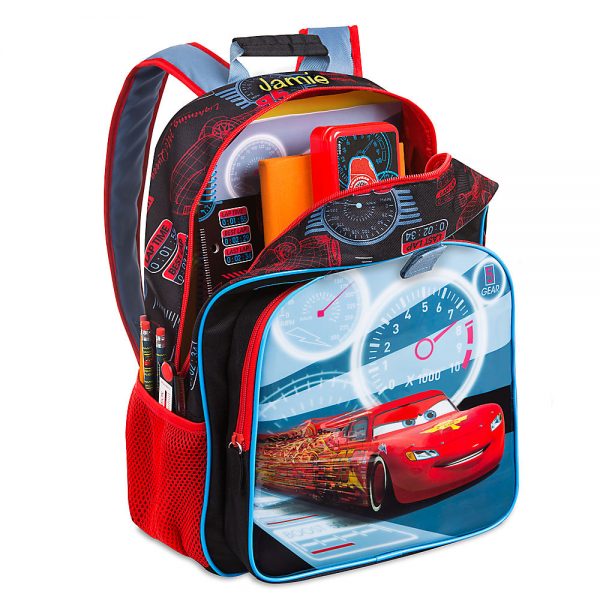 H3129 กระเป๋าเป้เด็ก Lightning McQueen Light-Up Backpack 16" ของแท้ พร้อมส่ง