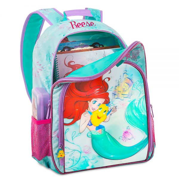 H3132 กระเป๋าเป้เด็ก Disney: Ariel Backpack 16" ของแท้ พร้อมส่ง