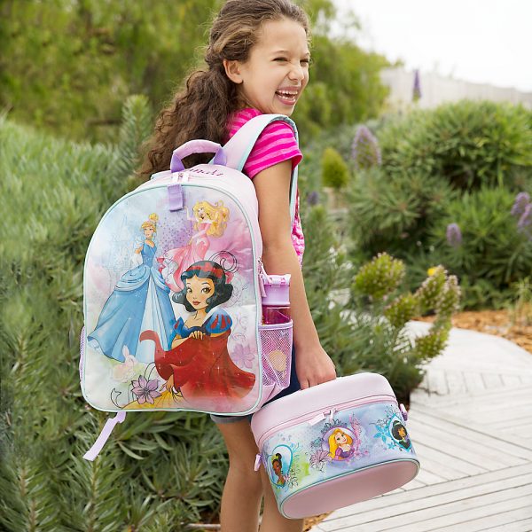 H3133 กระเป๋าเป้เด็ก Disney Princess Light-Up Backpack 16" ของแท้ พร้อมส่ง