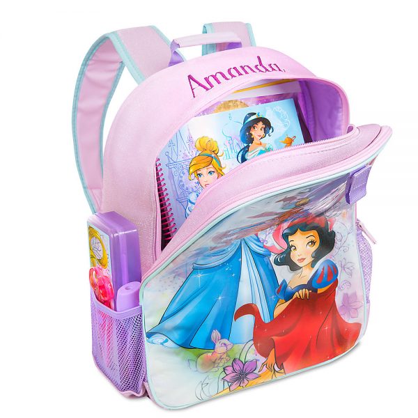 H3133 กระเป๋าเป้เด็ก Disney Princess Light-Up Backpack 16" ของแท้ พร้อมส่ง