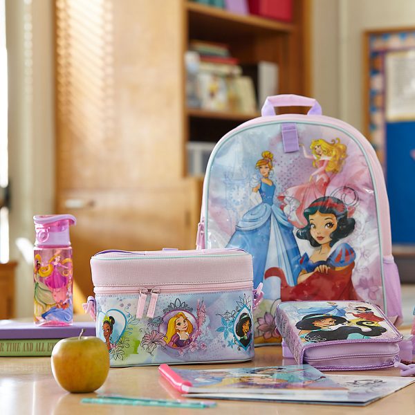 H3133 กระเป๋าเป้เด็ก Disney Princess Light-Up Backpack 16" ของแท้ พร้อมส่ง