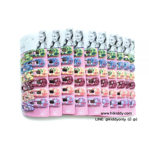 H6502 กิ๊บติดผมเด็ก Goody Girl Snap Clips Flowers ของแท้ พร้อมส่ง