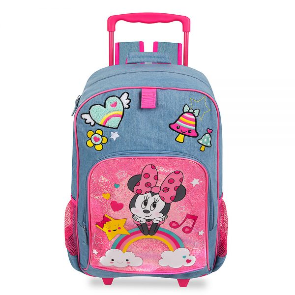 H3134 กระเป๋าเป้ล้อลาก Disney Minnie Mouse Rolling Backpack 20”