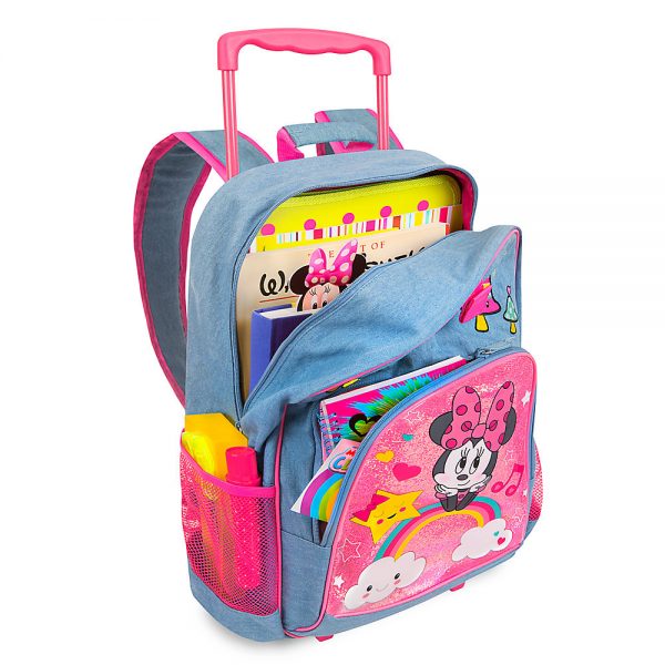 H3134 กระเป๋าเป้ล้อลาก Disney Minnie Mouse Rolling Backpack 20”