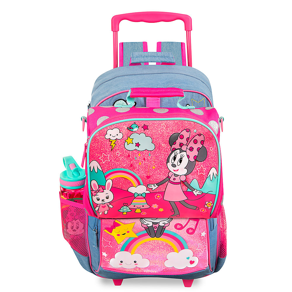 H3134 กระเป๋าเป้ล้อลาก Disney Minnie Mouse Rolling Backpack 20”