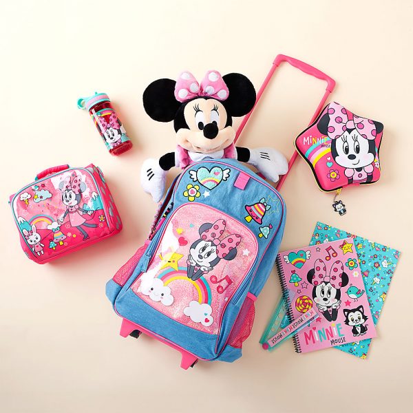 H3134 กระเป๋าเป้ล้อลาก Disney Minnie Mouse Rolling Backpack 20”