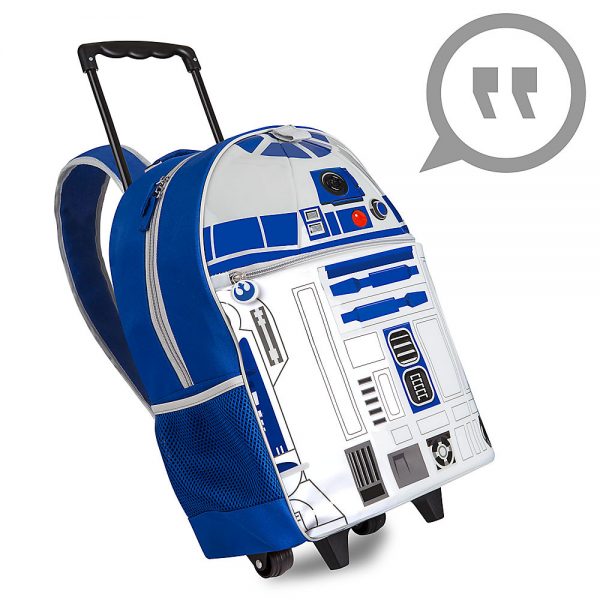 H3135 กระเป๋าเป้ล้อลาก Star Wars - R2-D2 Talking Light-Up Rolling 21"