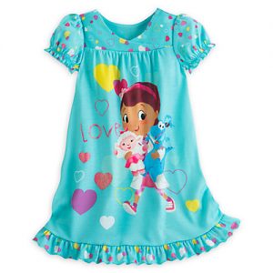 H1142 ชุดนอนเด็ก Disney - Doc McStuffins Nightshirt for Girls