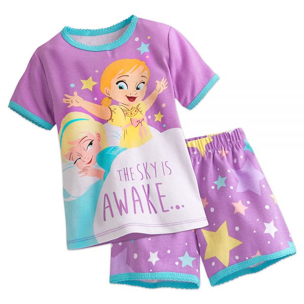 H1150 ชุดนอนเด็ก Disney : Frozen PJ PALS Short Set for Girls