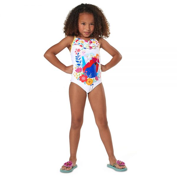 H1327 ชุดว่ายน้ำเด็ก Disney: Anna and Elsa Swimsuit for Girls