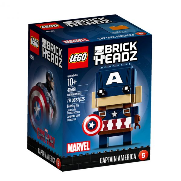 LEGO BrickHeadz 41589 Captain America