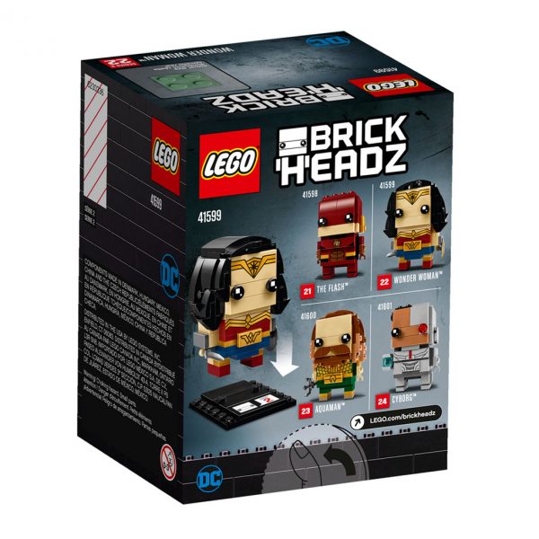 LEGO BrickHeadz 41599 Wonder Woman