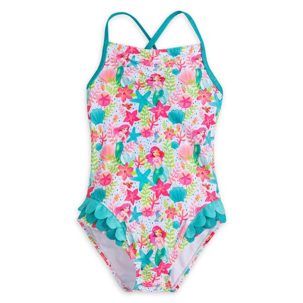 H1329 ชุดว่ายน้ำเด็ก Disney: Ariel Swimsuit for Girls